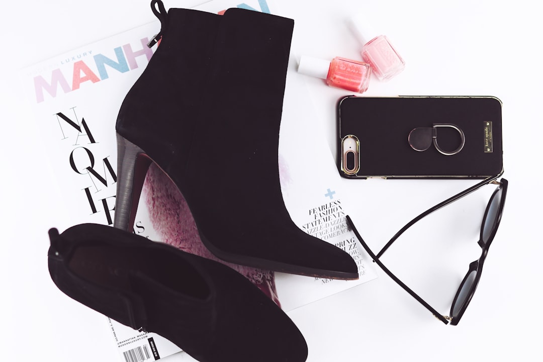 Photo Black boots
