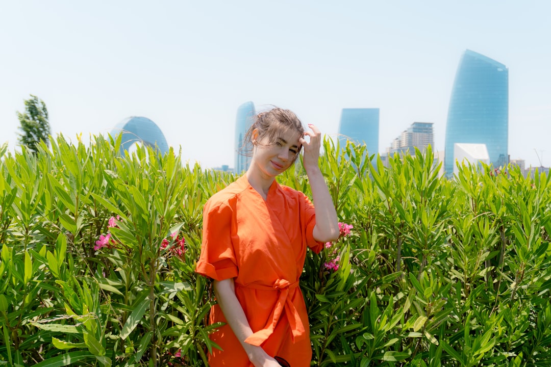 Photo orange fashion